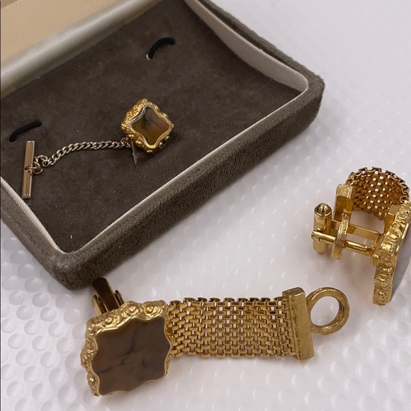 Danté vintage cufflinks and Tie Tack NWOT - Picture 8 of 14
